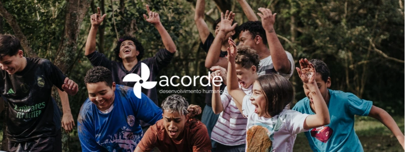 Material de comunicação para prospecção do novo centro de sustentabilidade da Acorde